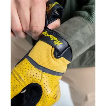 cafe 4 racer - By City Tokio gloves yellow - By City Gloves 