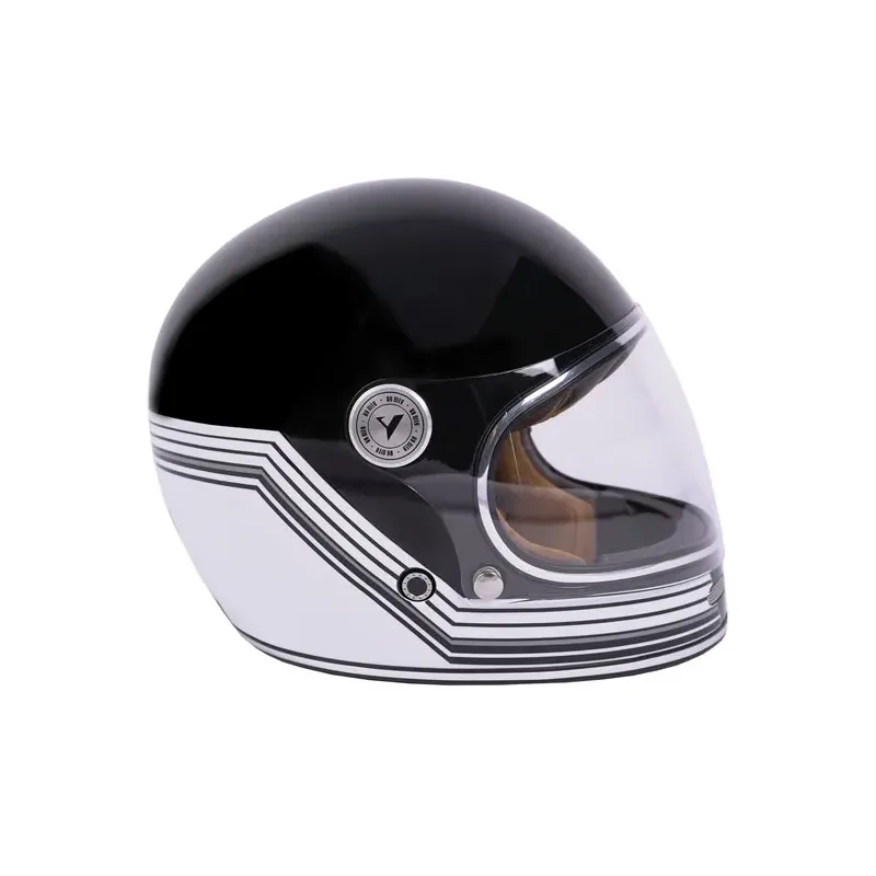 cafe 4 racer - Prilba City Roadster II Line čierna/biela - By City Roadster II & III 