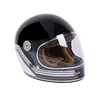 cafe 4 racer - Prilba City Roadster II Line čierna/biela - By City Roadster II & III 