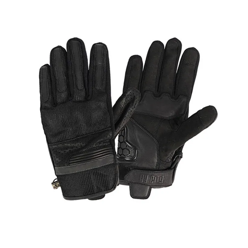 cafe 4 racer - By City Nova gloves black - By City Gloves 