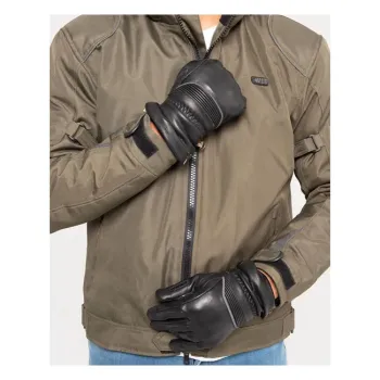 cafe 4 racer - By City Lyon gloves black - By City Rukavice 