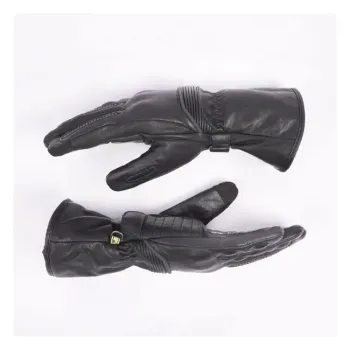 cafe 4 racer - By City Lyon gloves black - By City Rukavice 