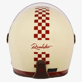 cafe 4 racer - By City Roadster III helmet cream/red - By City Roadster II & III 
