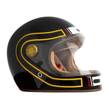 cafe 4 racer - By City Roadster III Fusion helmet black/orange - By City Roadster II & III 