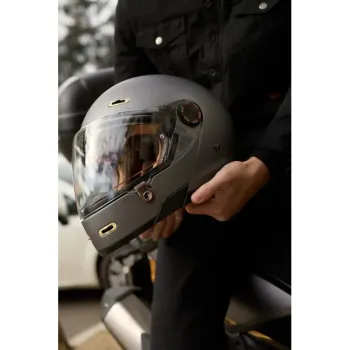 cafe 4 racer - By City Roadster III helmet matt gray - By City Roadster II & III 