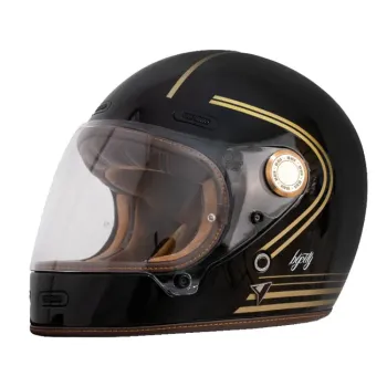 cafe 4 racer - By City Roadster III helmet gold black - By City Roadster II & III 