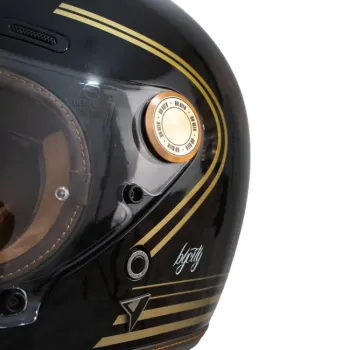 cafe 4 racer - By City Roadster III helmet gold black - By City Roadster II & III 