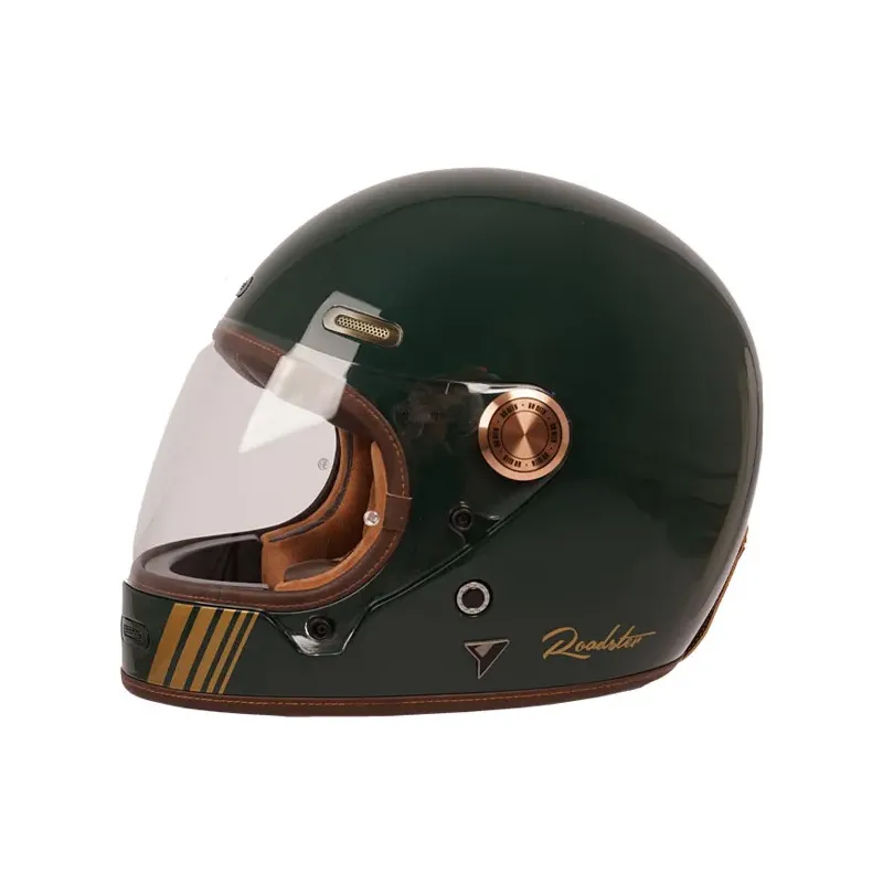 cafe 4 racer - By City Roadster III helmet dark green - By City Roadster II & III 