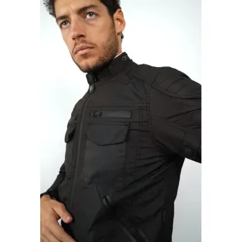 cafe 4 racer - By City Magnum jacket black - By City Jackets 