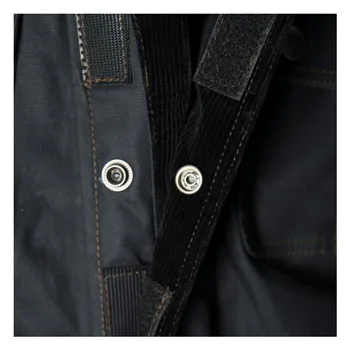 cafe 4 racer - By City Belfast waxed jacket black - By City Jackets 