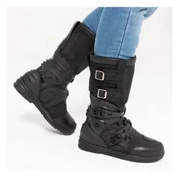 cafe 4 racer - By City Botas off-road boot black - By City Boty 