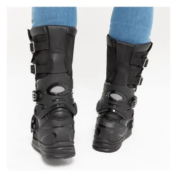 cafe 4 racer - By City Botas off-road boot black - By City Shoes 