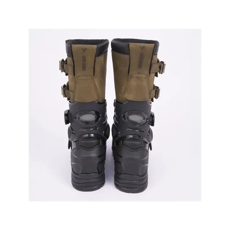cafe 4 racer - By City Botas off-road boot brown - By City Boty 