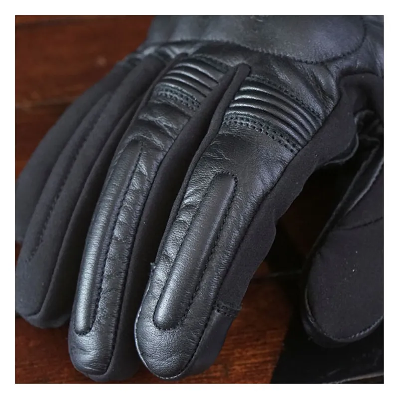 cafe 4 racer - By City Artic gloves black - By City Rukavice 