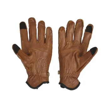 cafe 4 racer - Rukavice Segura Russel black/beige - SEGURA Rukavice 