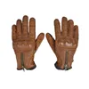 cafe 4 racer - By City Amsterdam gloves brown - By City Rukavice 