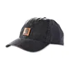 cafe 4 racer - Carhartt Odessa canvas cap black - Carhartt Caps 