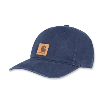 cafe 4 racer - Plátenná čiapka Carhartt Odessa navy - Carhartt Kšiltovky 