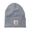 cafe 4 racer - Carhartt Watch hat beanie heather grey - Carhartt Beanies 