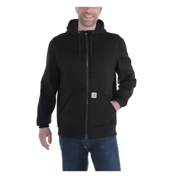 cafe 4 racer - Mikina Carhartt Wind Fighter s kapucňou čierna - Carhartt Mikiny s kapucňou 