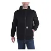 cafe 4 racer - Mikina Carhartt Wind Fighter s kapucňou čierna - Carhartt Mikiny s kapucňou 