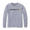 cafe 4 racer - Carhartt Tričko s dlhým rukávom Core logo heather grey - Carhartt Košile 
