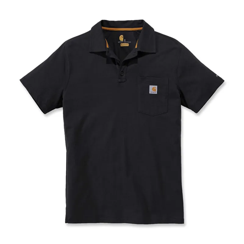 Carhartt Force Delmont vrecko polo Black