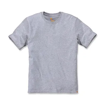 cafe 4 racer - Carhartt solid T-shirt Heather grey - Carhartt T-Shirts 