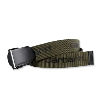 cafe 4 racer - Carhartt Popruhový opasok army green - Carhartt Opasok 