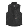 cafe 4 racer - Carhartt Sherpa-lined mock-neck vest black - Carhartt Vests 