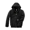 cafe 4 racer - Carhartt Washed duck insulated active jack black - Carhartt Bundy 