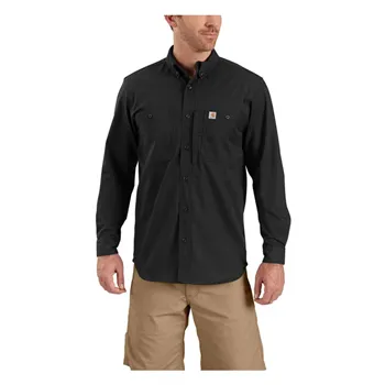 cafe 4 racer - Carhartt Rugged workshirt black - Carhartt Shirts 