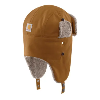 cafe 4 racer - Carhartt Trapper klobúk carhartt brown - Carhartt Zimní čepice 