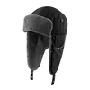 cafe 4 racer - Klobúk Carhartt Trapper black - Carhartt Zimní čepice 