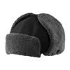 cafe 4 racer - Klobúk Carhartt Trapper black - Carhartt Zimní čepice 