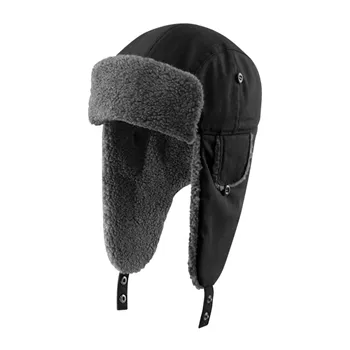 cafe 4 racer - Klobúk Carhartt Trapper black - Carhartt Zimní čepice 