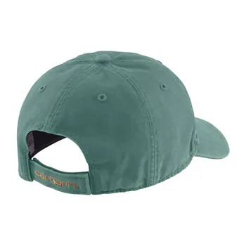 cafe 4 racer - Plátenná čiapka Carhartt Odessa slate green - Carhartt Šiltovka 