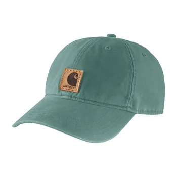 cafe 4 racer - Plátenná čiapka Carhartt Odessa slate green - Carhartt Šiltovka 