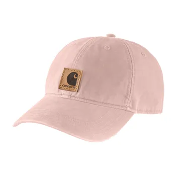 cafe 4 racer - Plátenná čiapka Carhartt Odessa ash rose - Carhartt Šiltovka 
