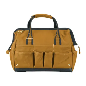 cafe 4 racer - Carhartt 16-inch 30 pocket toolbag carhartt® brown - Carhartt Bags 