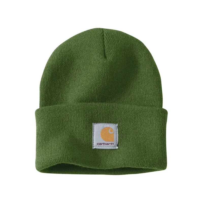 cafe 4 racer - Carhartt Žebrovaná pletená čiapka arborvitae - Carhartt Zimní čepice 