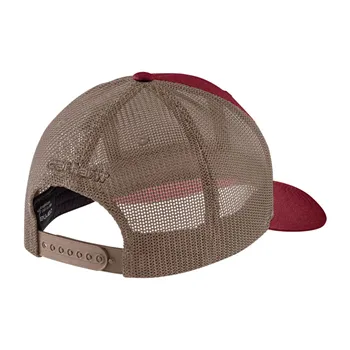 cafe 4 racer - Carhartt Logo patch mesh cap carhartt® burgundy - Carhartt Caps 