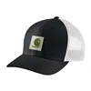 cafe 4 racer - Carhartt Logo patch mesh cap arborvitae - Carhartt Caps 