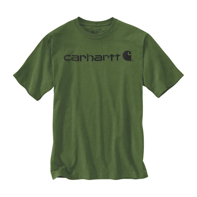Carhartt Core Logo T-shirt arborvitae heather