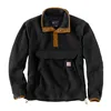 cafe 4 racer - Carhartt Fit Fleece pulóver čierny - Carhartt Mikina 