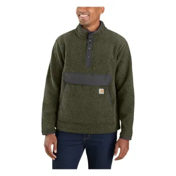 cafe 4 racer - Carhartt Fit Fleece pullover basil heather - Carhartt Sweatshirts 