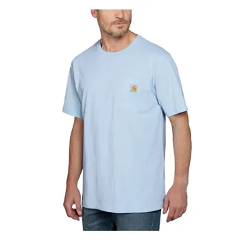 cafe 4 racer - Carhartt Workwear Vreckové tričko moonstone - Carhartt Trička 