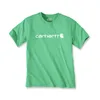 cafe 4 racer - Carhartt Core Logo t-shirt malachite - Carhartt T-Shirts 