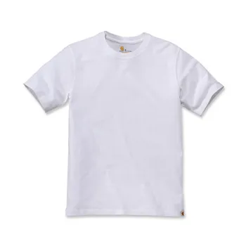 cafe 4 racer - Carhartt Solid tričko biele - Carhartt Trička 