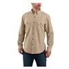 cafe 4 racer - Carhartt Chambray shirt dark tan chambray - Carhartt Shirts 
